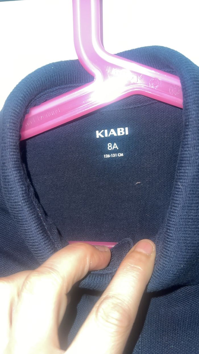 Lot 2 tee-shirts manches longues Kiabi – Taille 8 ans - photo numéro 2