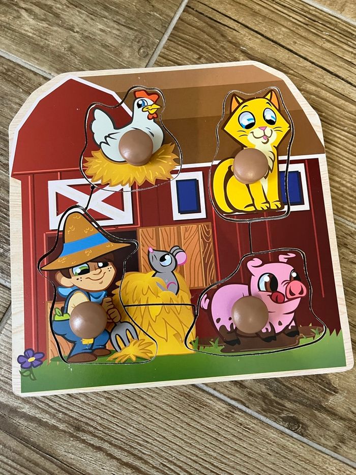 Lot puzzle en bois - photo numéro 5