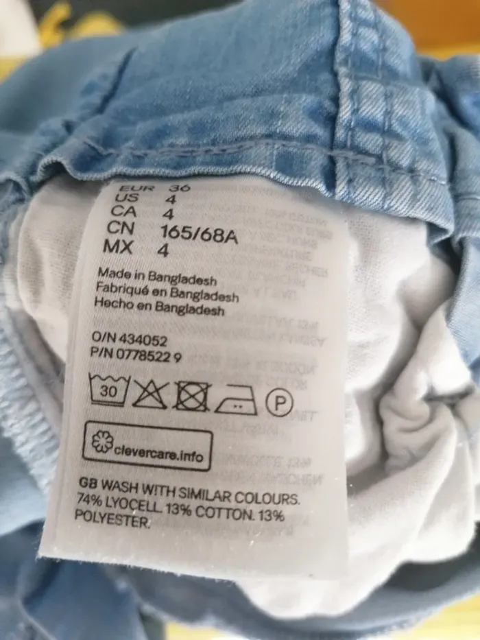 Short taille haute H&M 36 - photo numéro 5