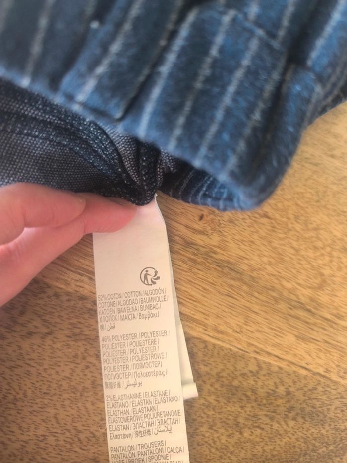 Pantalon rayures Kiabi 3 mois - photo numéro 5