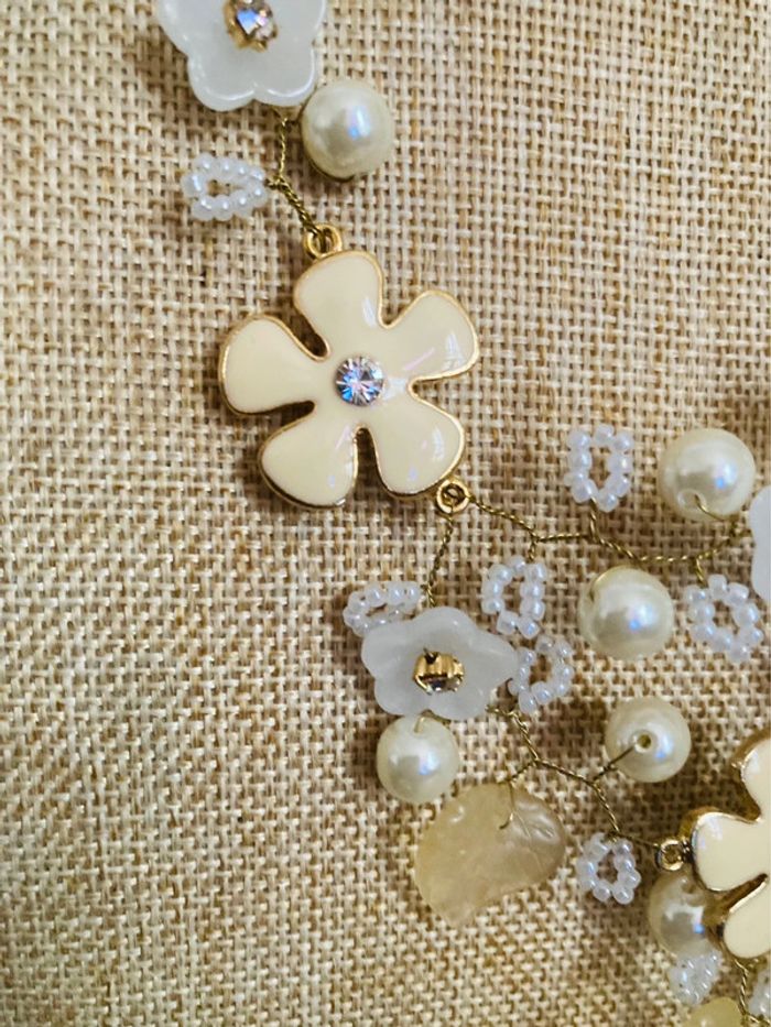 collier femme fleurs - photo numéro 4