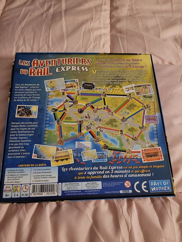 Jeu les aventuriers du rail express  (25e) - photo numéro 3