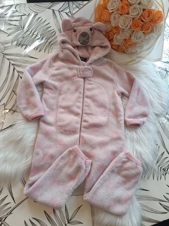 Combinaison polaire bébé fille