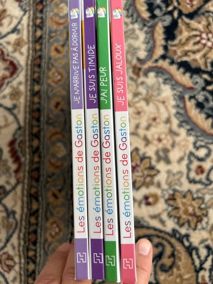 Lot de 4 livres Les Émotions de Gaston - photo numéro 6