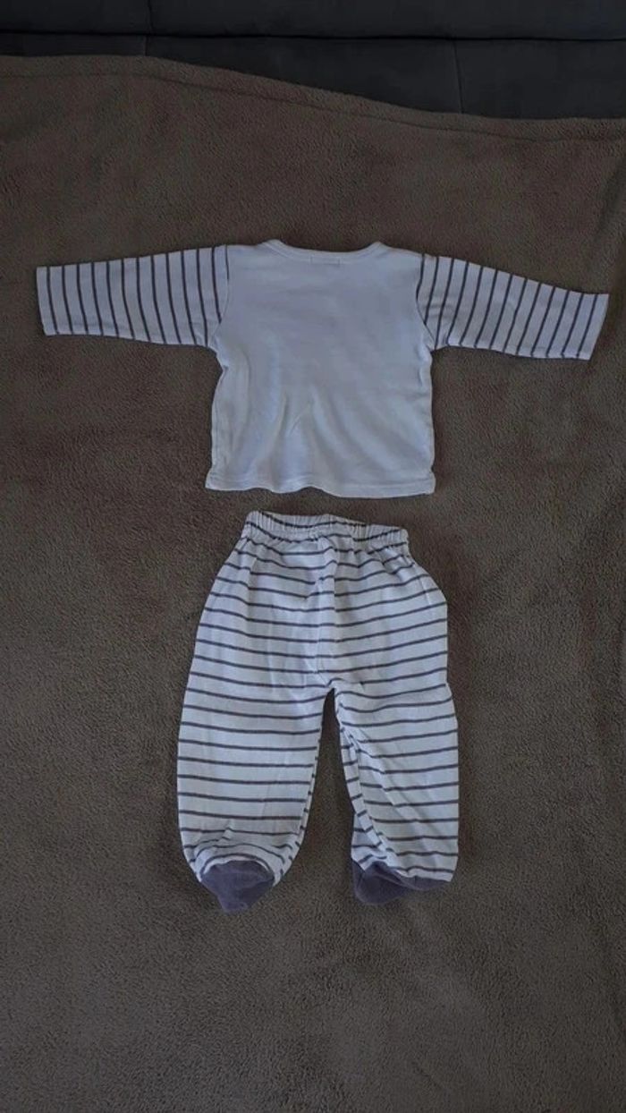 Lot 3 pyjamas printemps été garçon 9 mois - photo numéro 5