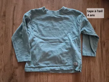 T-shirt manche longue Garçon 4 ans