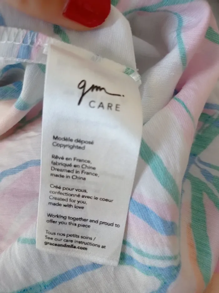 Robe colorée imprimé fantaisie fleurs Grace&mila - photo numéro 4