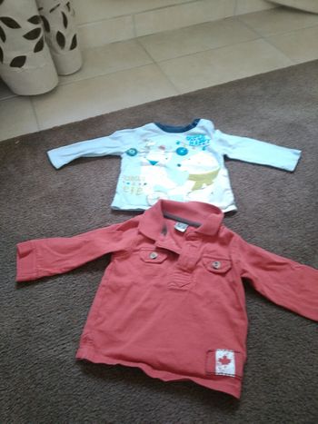 Lot 2 Manches longues 9 mois