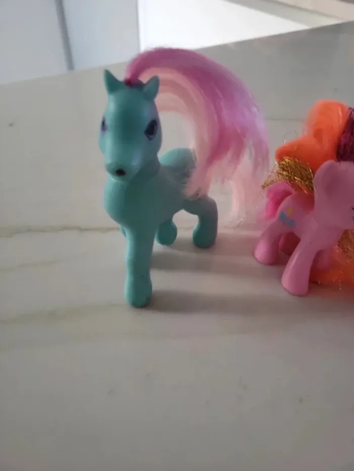 Lot de 3 petits poneys - photo numéro 2