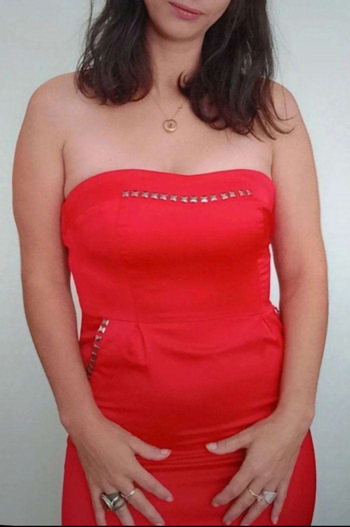 Robe bustier cloutée sexychic taille 36 - photo numéro 2