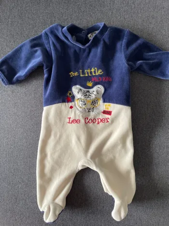 Pyjama chaud - Lee Cooper - bleu - 3 mois