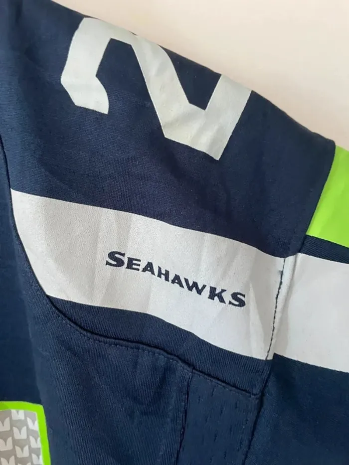 Nike Maillot Jersey NFL Lynch Seattle Seahawks 🏈 Mens S - photo numéro 7