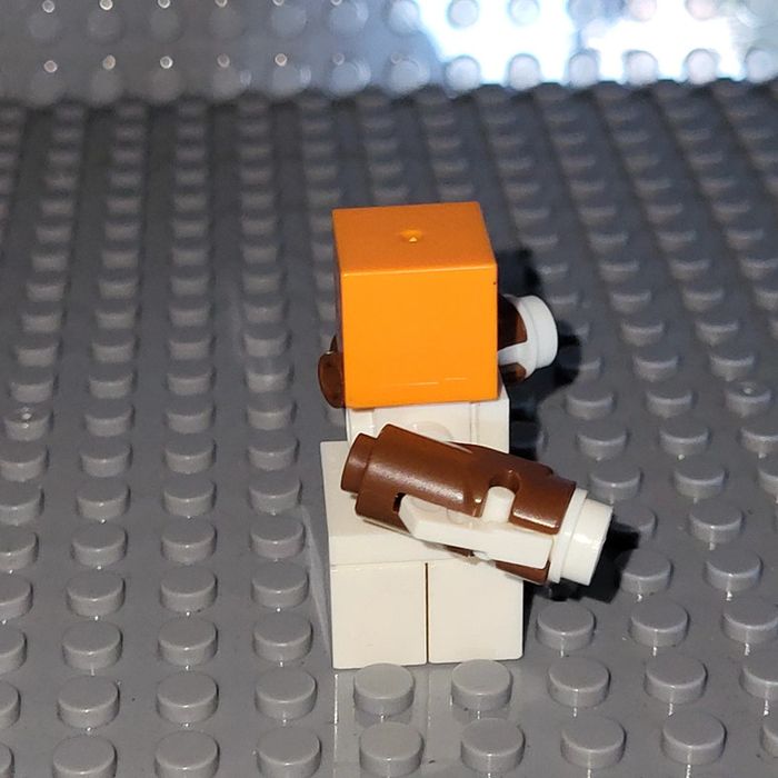 Minifigure / Figurine 🎮 Jeu Vidéo - Minecraft 🌨 Le Golem de Neige - photo numéro 5