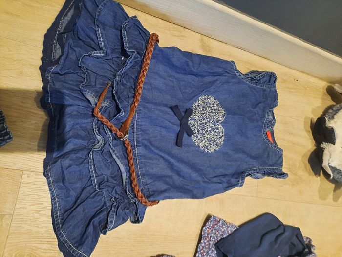 Llt ensemble jean 18 mois jupe robe ensemble - photo numéro 3