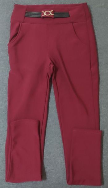 Pantalon bordeau