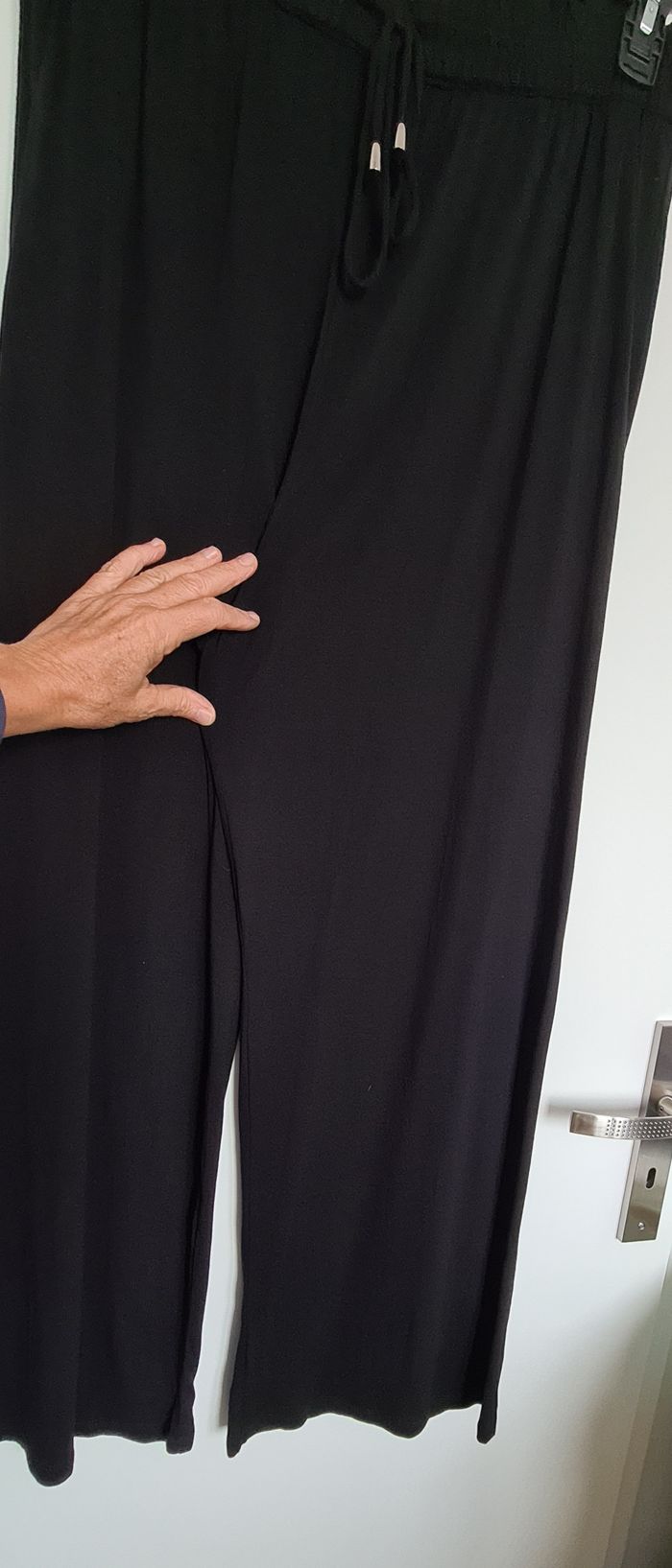 Pantalon fluide noir style Yoga - M - H&M - photo numéro 6