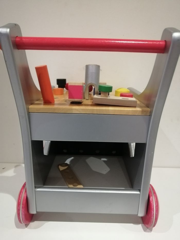 Chariot de marche et de bricolage janod - photo numéro 8