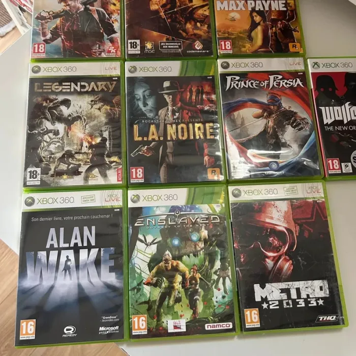 Lot 10 jeux xbox 360 - photo numéro 5