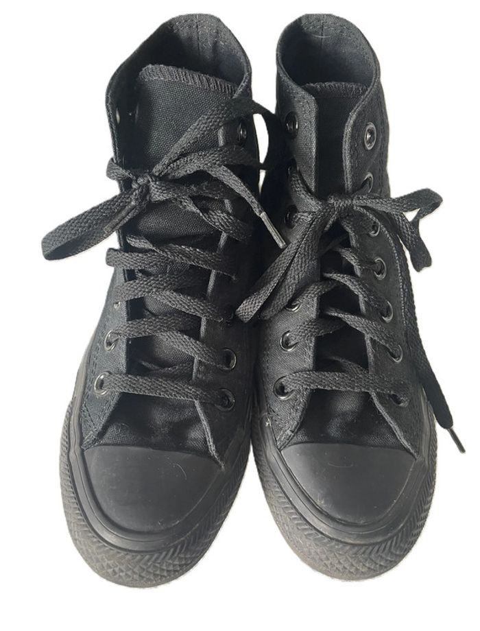 Baskets montantes Converse noires – Taille 36