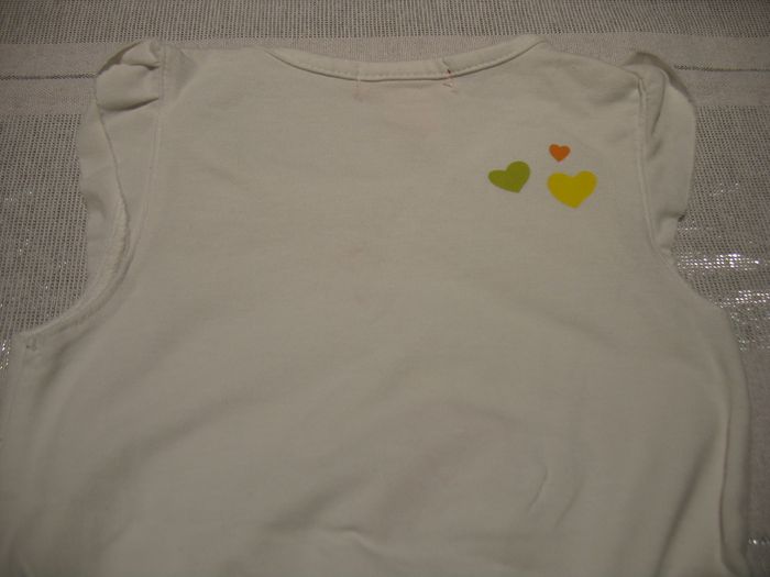 TEE SHIRT SM BLANC BÉBÉ FILLE "ORCHESTRA" - 9 MOIS - n°01 - photo numéro 5