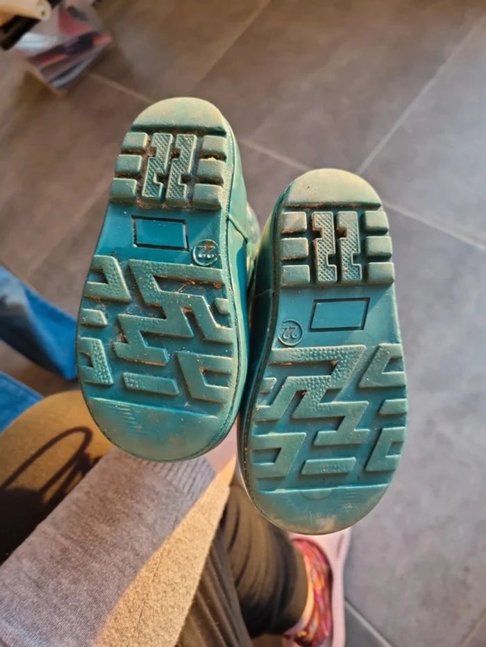 Bottes de pluie avec poignée t22 - photo numéro 3