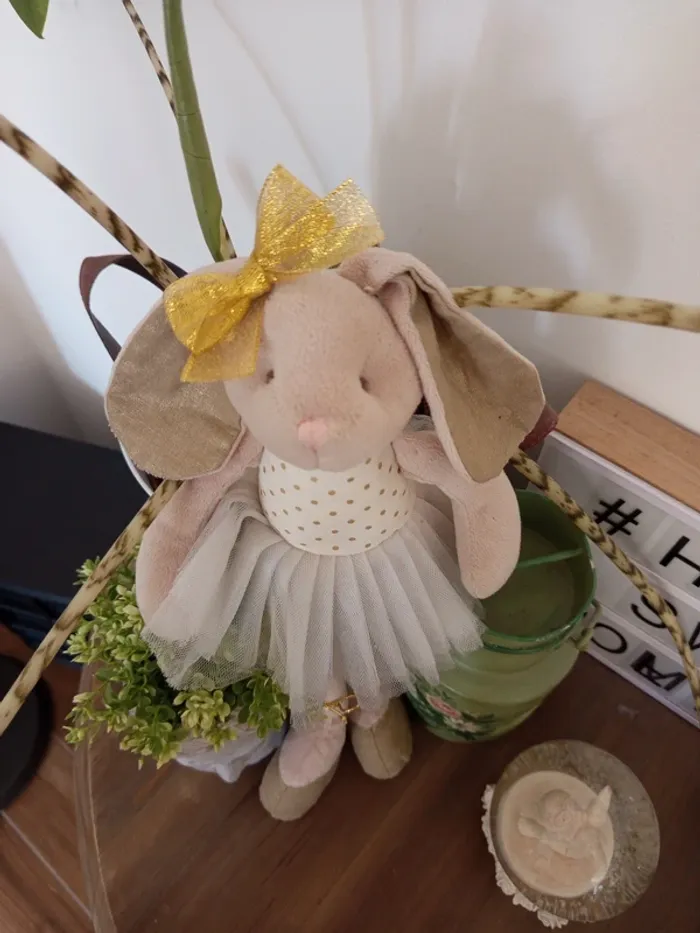 Peluche lapin en tutu Louise Mansen - photo numéro 2
