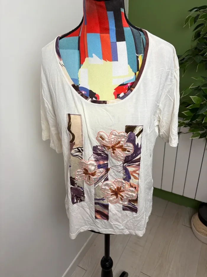 Tee-shirt Carnaby | Blanc | Taille 42