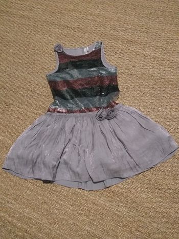 Ribe sans manche à sequins Orchestra 8 ans