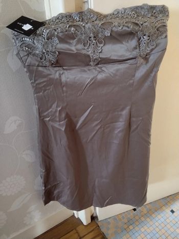 Robe bustier dentelle