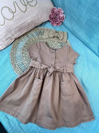 Robe et bandeau 12 mois