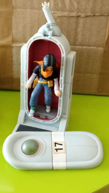 Figurine Imagination Android 17 Dragon Ball Gashapon HG figure rare Cyborg C17