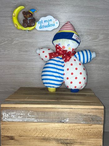 COR242 doudou clown 🤡 corolle 