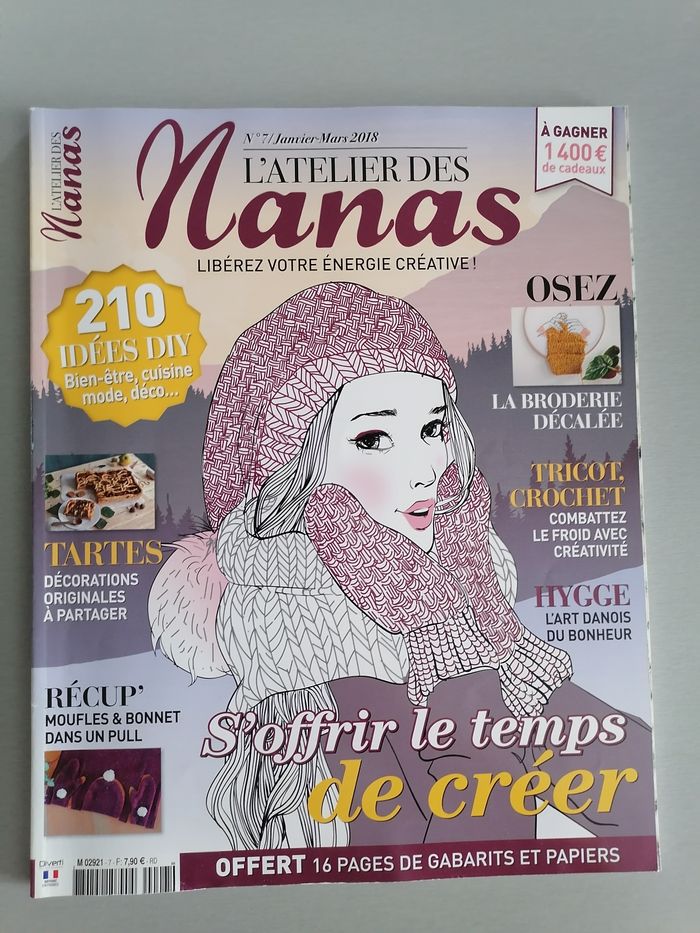 Lot 8 numéro revues loisirs - "L'atelier des nanas" - photo numéro 8