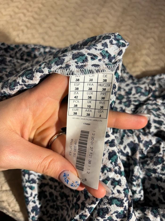 Robe femme fleurie Promod - Taille 38 - photo numéro 4