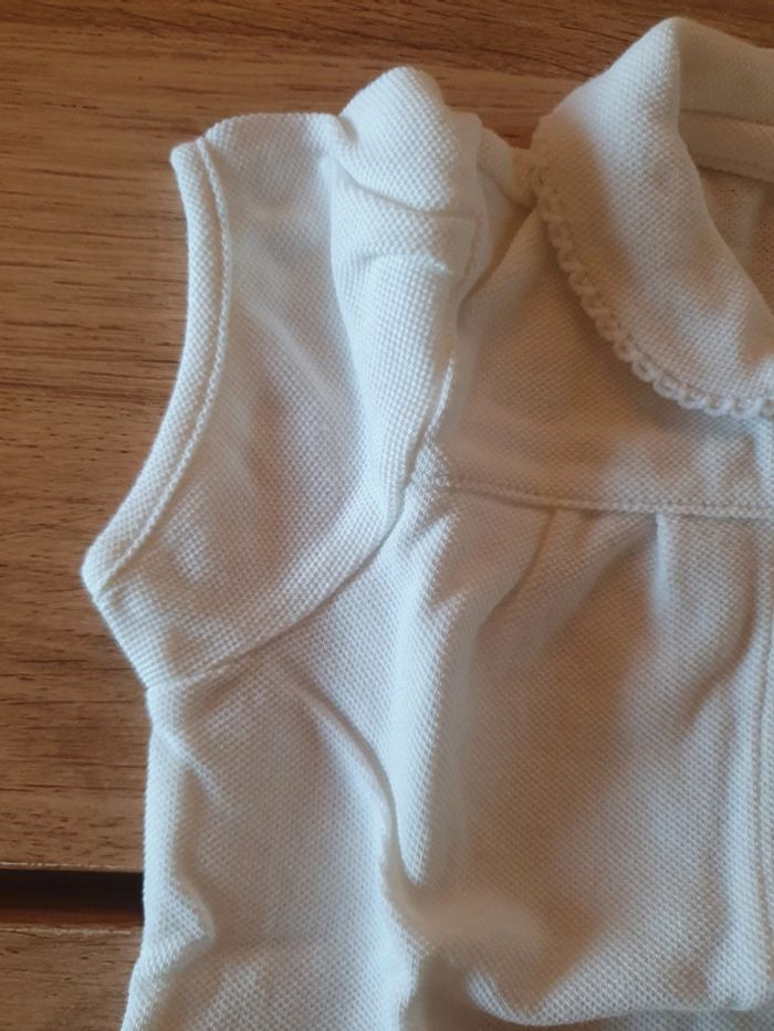 🌸 Tee-shirt polo bébé fille 9 mois 🌸 cyrillus 🌸 - photo numéro 4