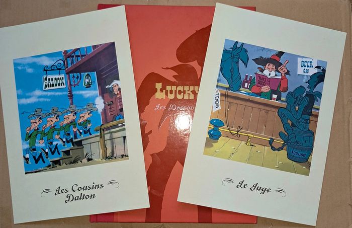 Lucky Luke les cousins dalton + le Juge