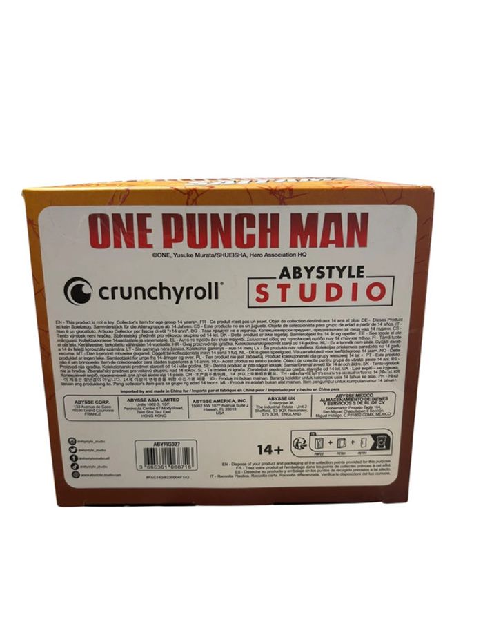 Figurine One Punch Man Saitama SFC figure 62 Abystyle studios neuf - photo numéro 6