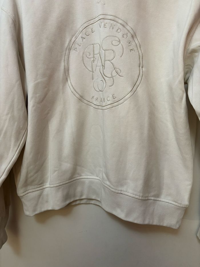 Sweat couleur crème H&M taille XS - photo numéro 4