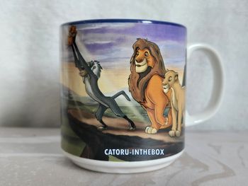 Tasse / Mug / Cup scène Disney Classics Roi Lion Simba Mufasa Sarabi Lion King