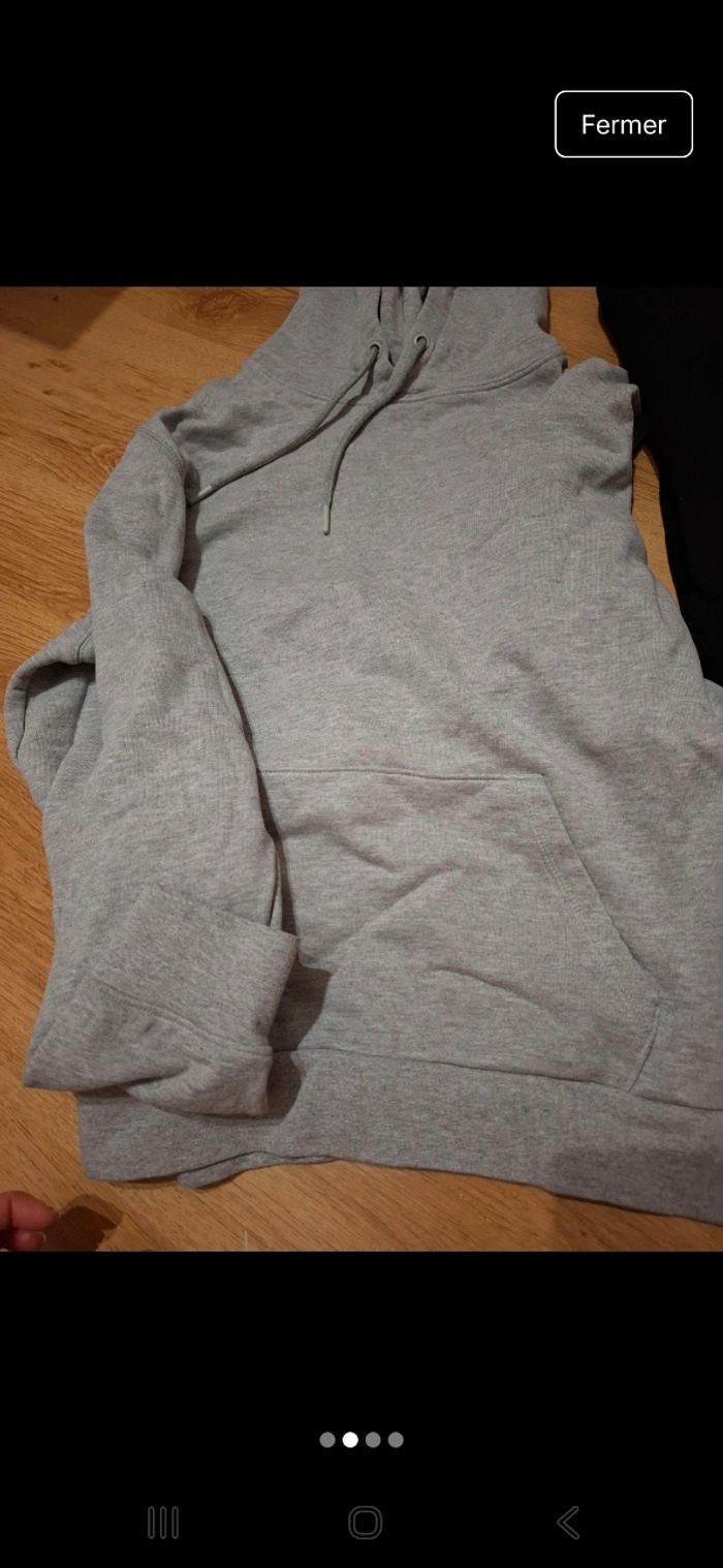 Lot de 2 sweats à  Capuche celio - photo numéro 2