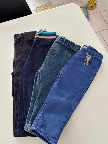 Lot de 4 pantalons 18 mois