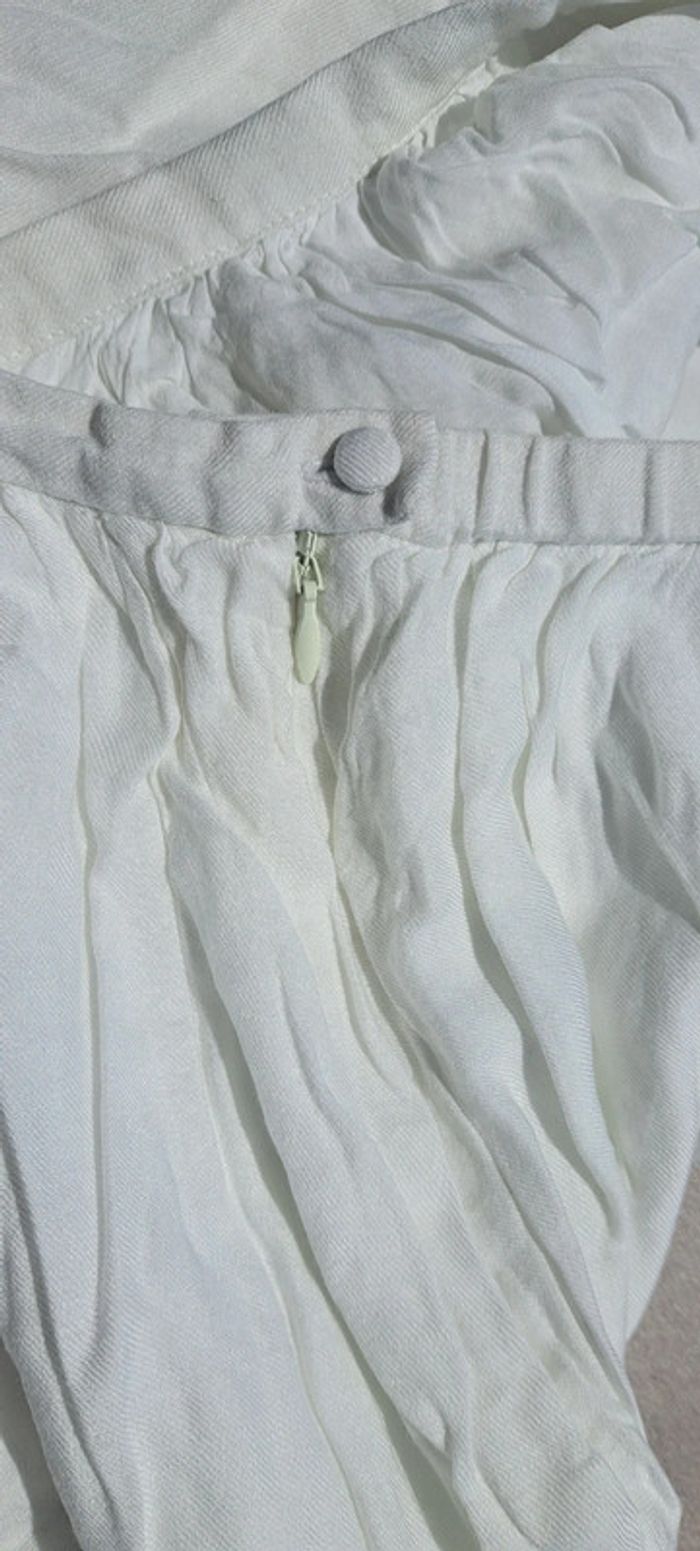 Jupe patineuse blanche American Vintage taille S - photo numéro 4