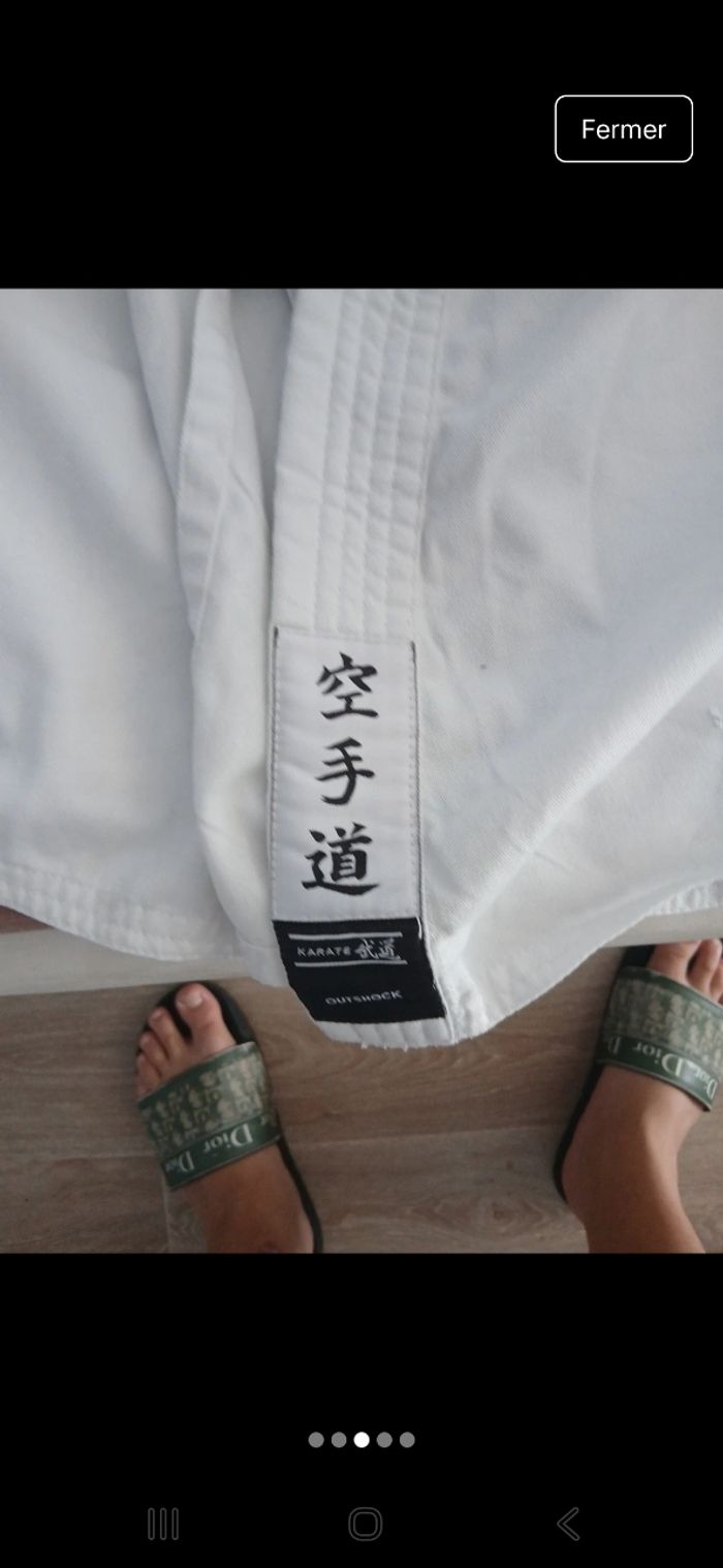 Kimono karaté - photo numéro 3