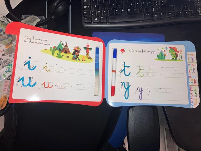 Livre Mes Lettres Rugueuses Montessori - photo numéro 3