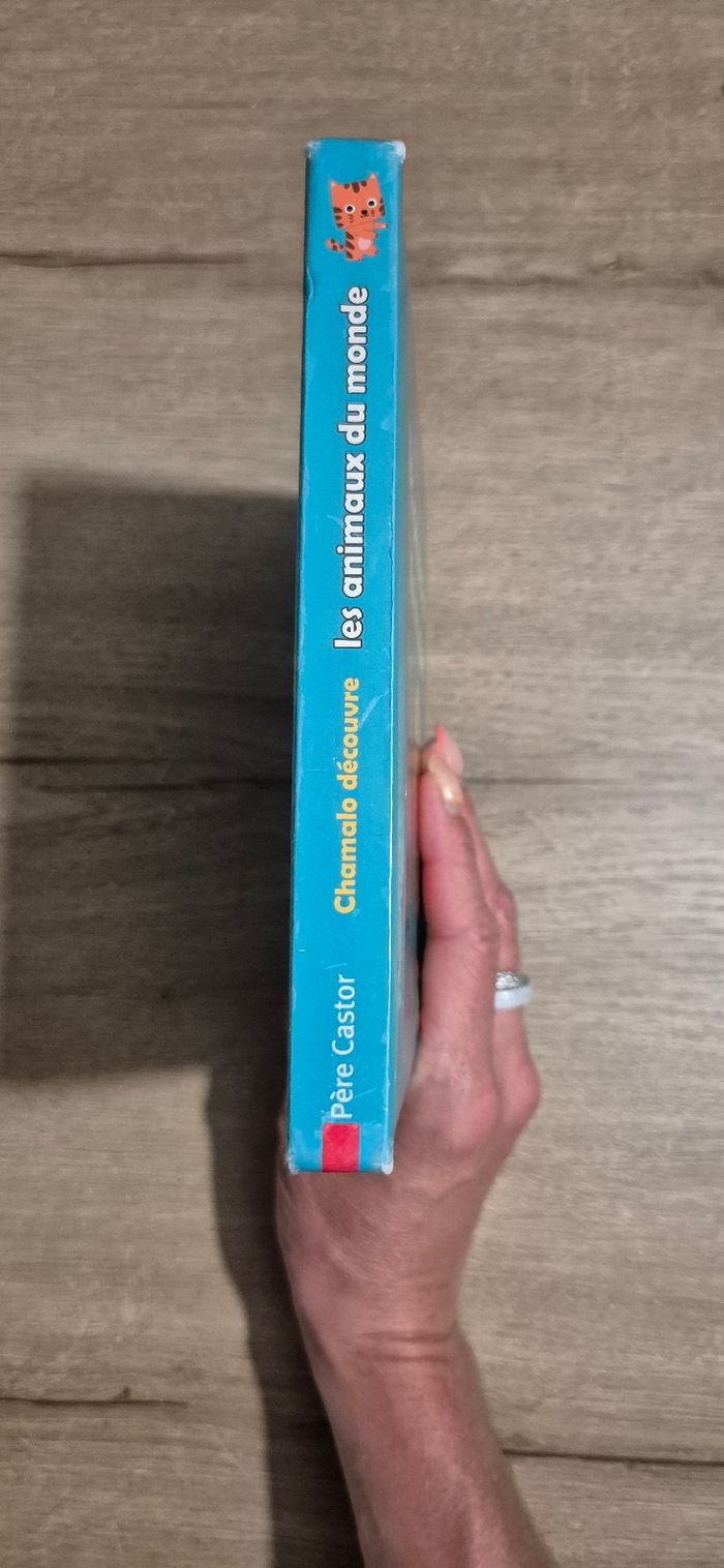 Livre à toucher Chamalo les animaux du monde - photo numéro 9
