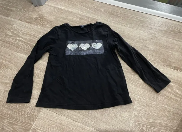 Tee shirt ML sequins 6 ans kiabi - photo numéro 3
