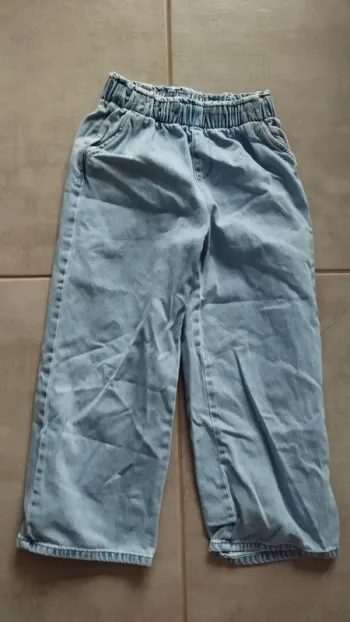 Jeans gemo bleu clair fille 10 ans