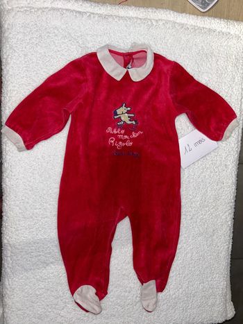 Pyjama bébé « chien rigolo »