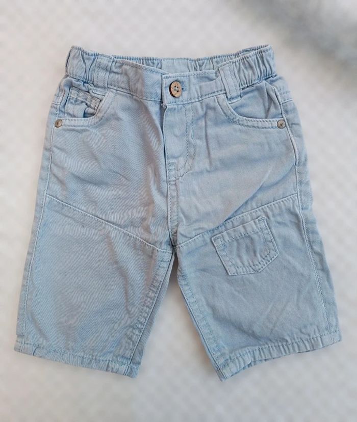 🔸Short en jean Garçon - Tape à l'oeil 9 Mois🔸 - photo numéro 2