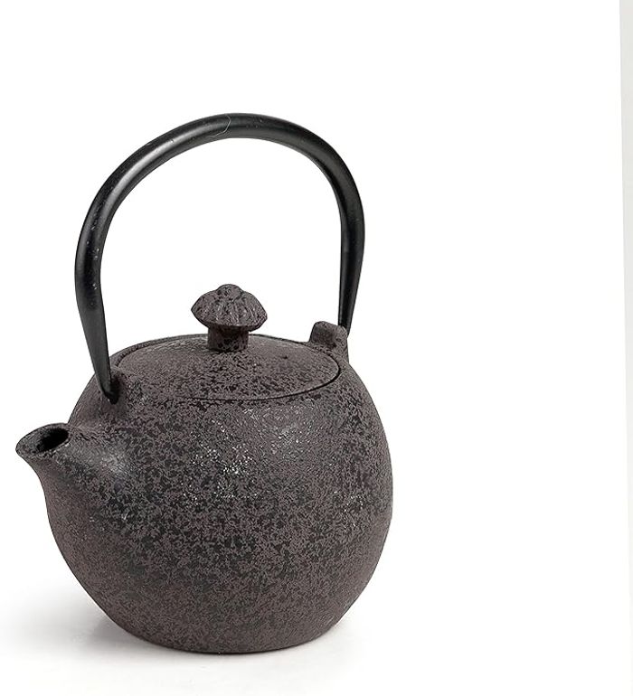 Théière en Fonte Doha, 0,3 Litre, Intérieur Émaillé, Compatible avec les Plaques à Induction